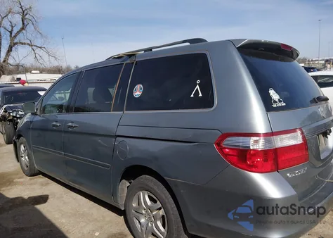 2007 Honda Odyssey Ex-L from USA, damaged, VIN 5FNRL387X7B103729